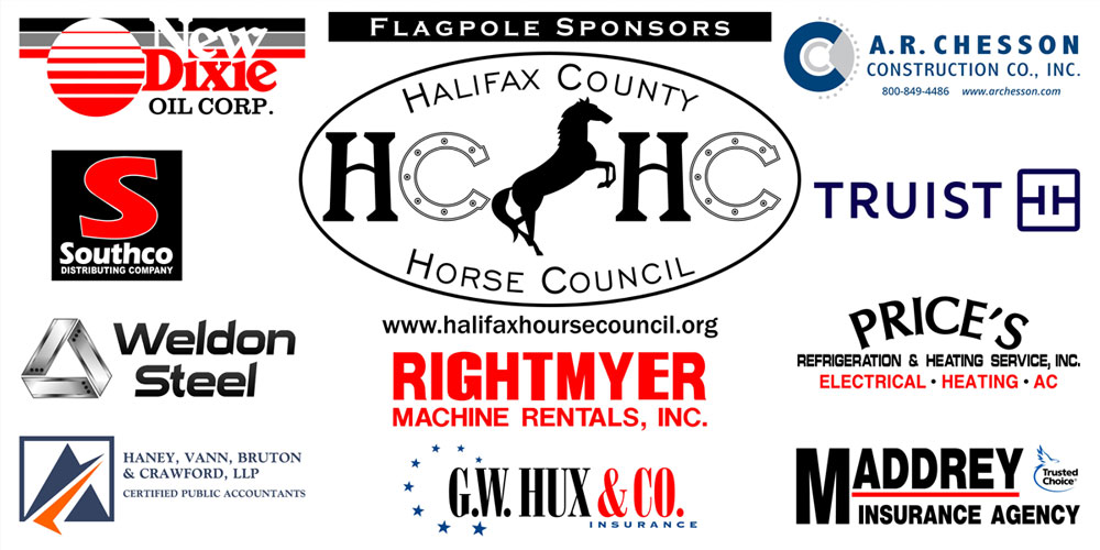 Halifax County Horse Council Flagpole Sponsors