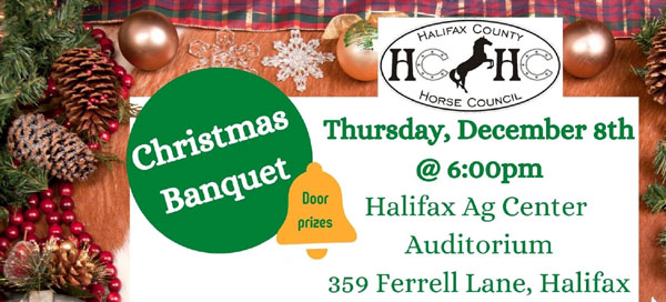 Christmas Banquet: Dec 8